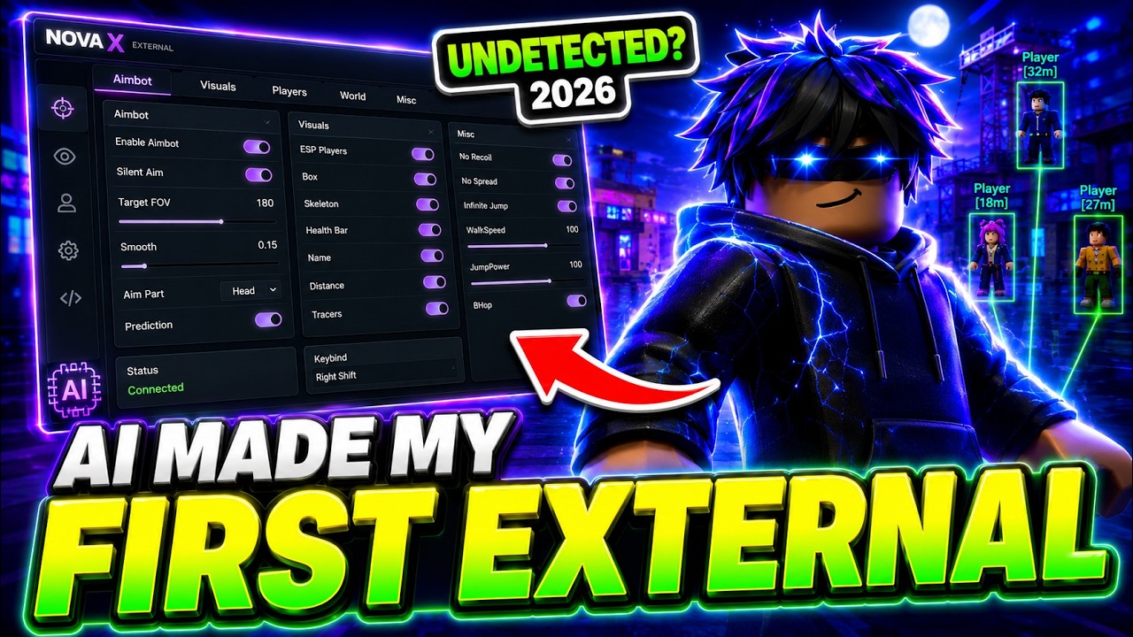 Make Your First ROBLOX External Cheat With AI (Undetected) How to actualy do it!