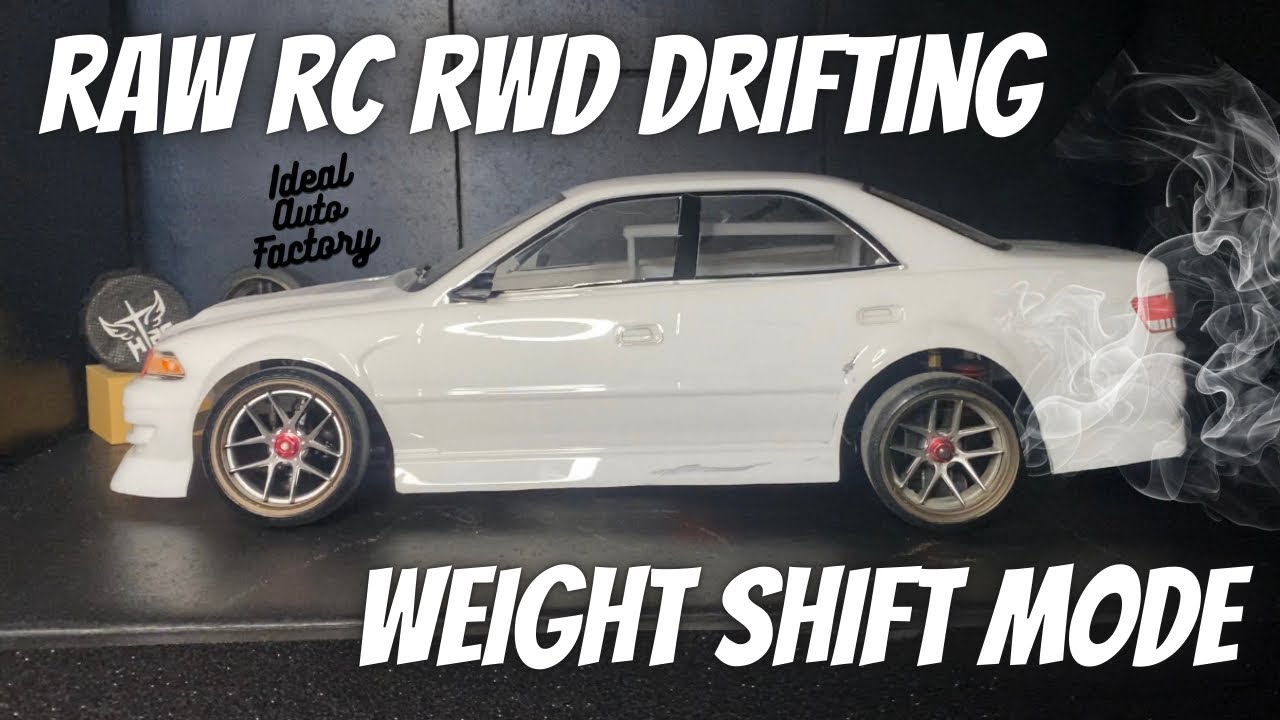 Driving a Weight Shift RC Drift Car w/Chassis Showcase