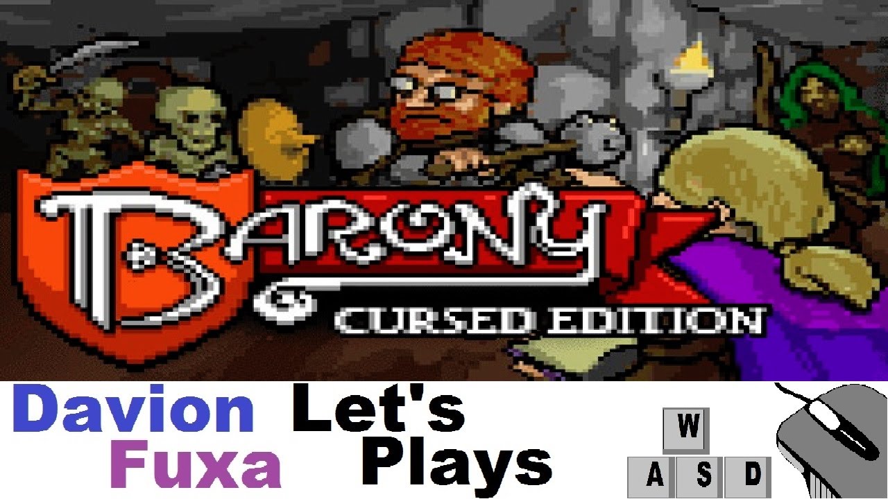 DFuxa Plays Barony: Cursed Edition - Ep 2 Coop - Cornish Knight Run 1