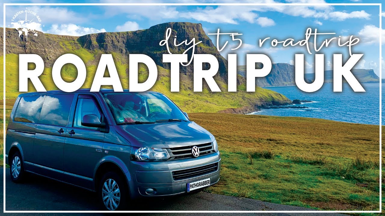 Vanlife Großbritannien | ROADTRIP UK im DIY T5 Camper – England, Schottland & Wales erkunden