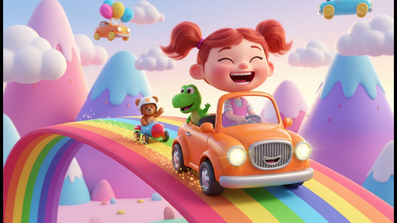 🚘 Brumm Brumm – Lustiges Autofahren Kinderlied | Mitsingen & Mitmachen