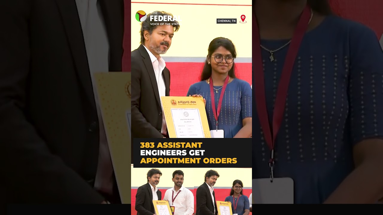 Vijay issues appointment orders to 401 TNPSC-selected candidates | #shorts