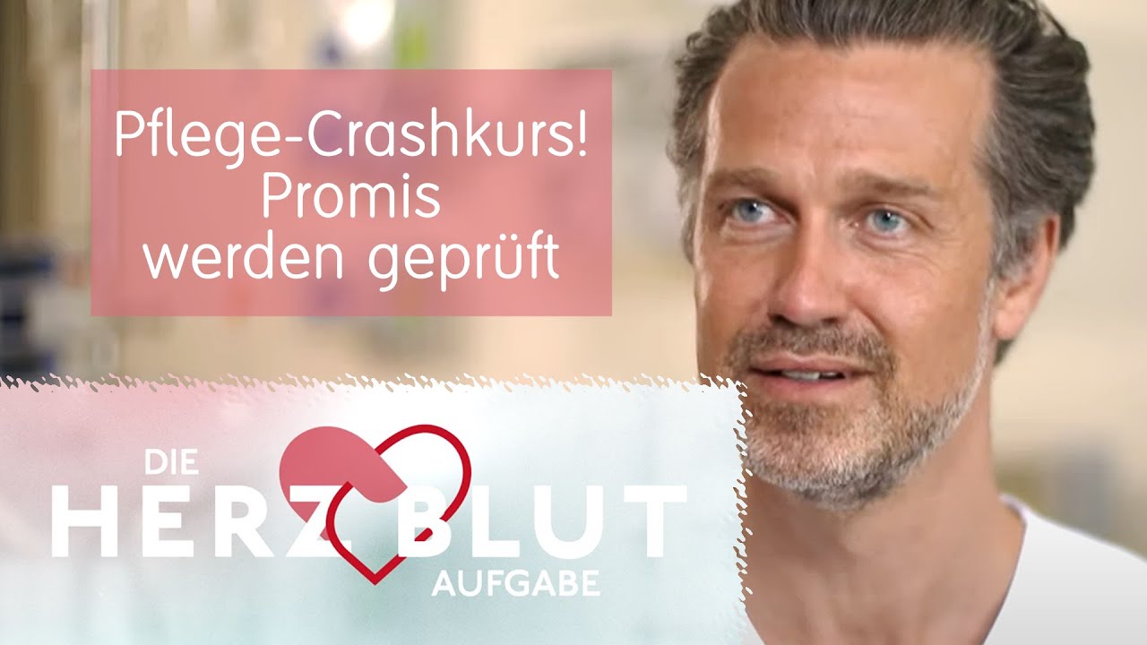 Der Pflege-Crashkurs: Können die Promis die Prüfung meistern? | 2/2 | Die Herzblut-Aufgabe | SAT.1