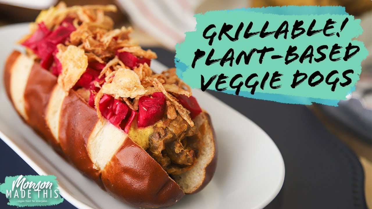Easy Grillable Plant-Based Veggie Dogs | IKEA Copycat | Vegan Instant Pot Recipe