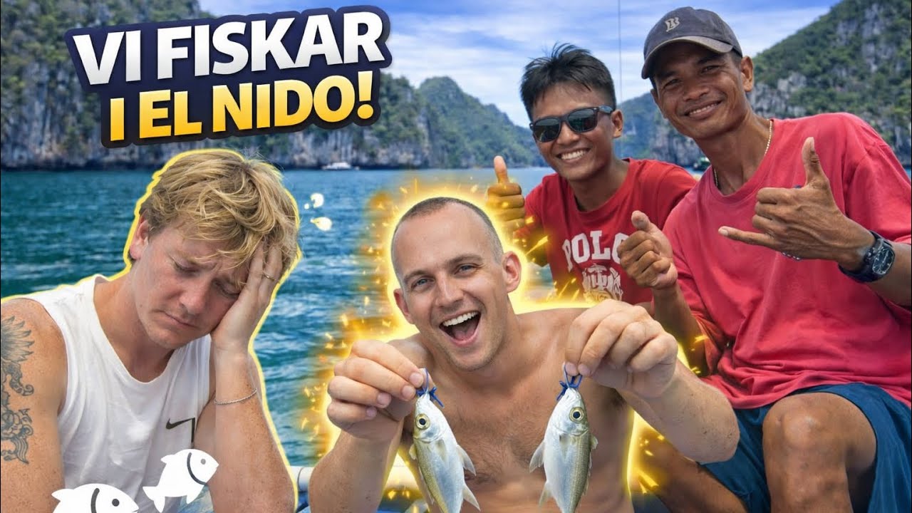 Så är det att fiska med lokalbor | EL NIDO 
