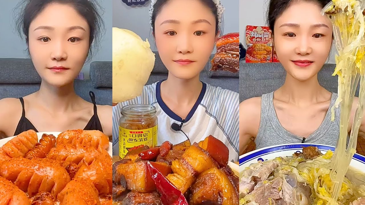 1 Hour ASMR Mukbang | Satisfying Eating Sounds for Sleep, Relaxation & Study #1178
