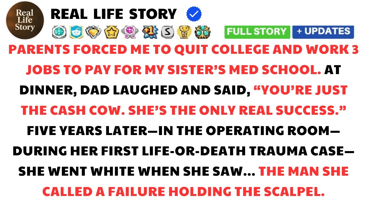 My Parents Made Me Fund My Sister’s Career—Then She Saw Who Was Guiding Her First Surgery