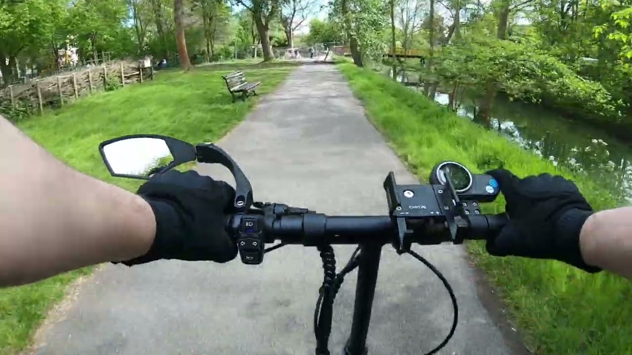 JOYOR Y8-S | Fahrt im Dorf und Wald | Teil 1/4