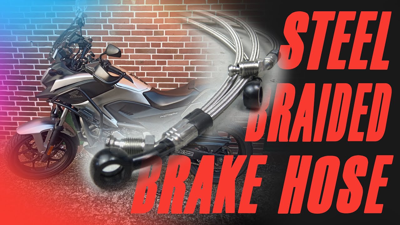 Honda NC700XD Brake Line Replacement - Stainless Steel Brake Line Kit