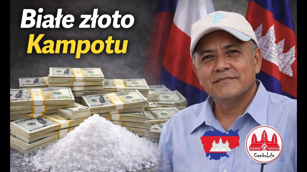 🔴Białe złoto z Kampotu | Odc. 575 | CamboLife - Życie w Kambodży