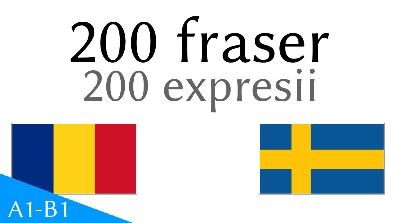 200 fraser - Rum&auml;nska - Svenska