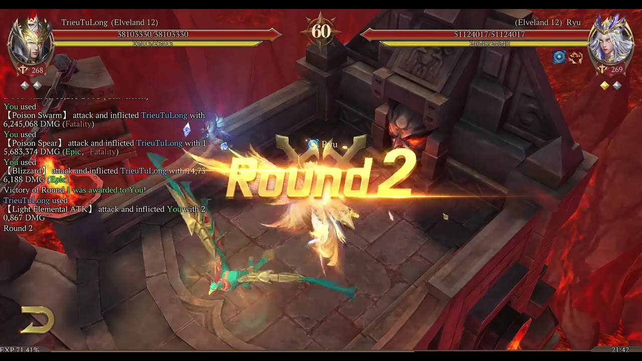 Agi DW (116M CP) vs Ene DL (92M CP) Arena