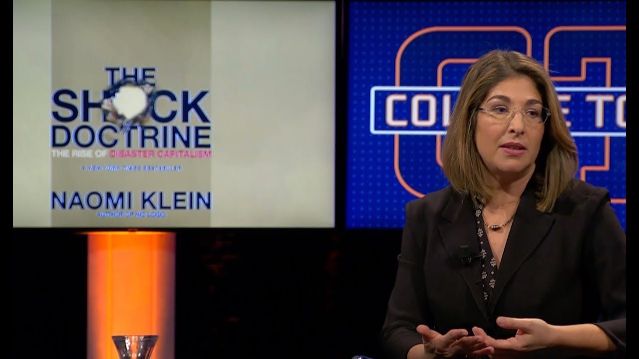 Does Trump consciously use the shock doctrine?  | Interview Naomi Klein | College Tour