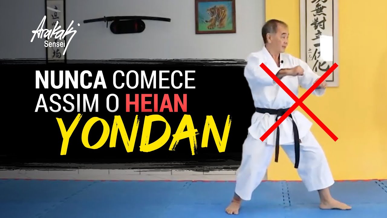 PASSO A PASSO DOS KYODOS INICIAIS DO HEIAN YONDAN | Helio Arakaki Sensei