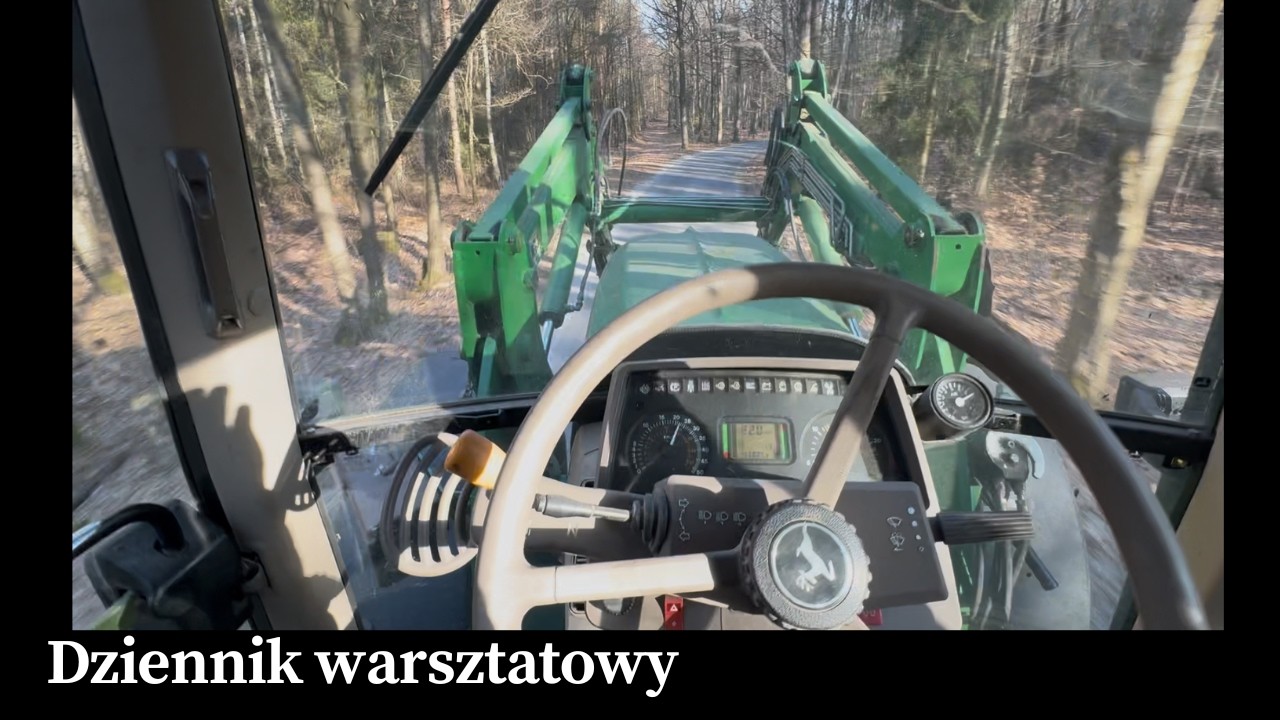 Dziennik warsztatowy. NEW HOLLAND T7, JOHN DEERE 6830, CASE CVX.