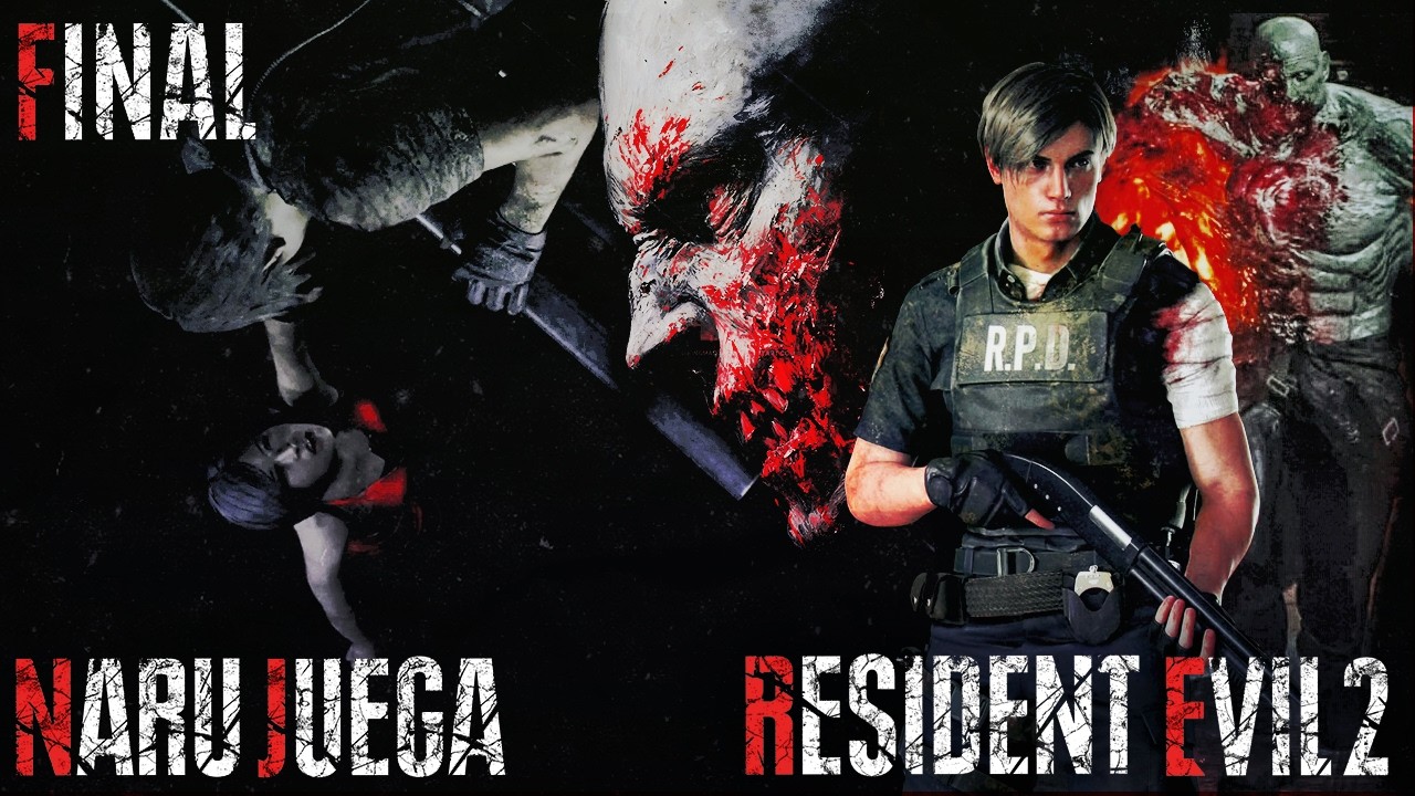 LEON VS MR. X: LA BATALLA FINAL  - NARU JUEGA RE 2 - Pt. Final