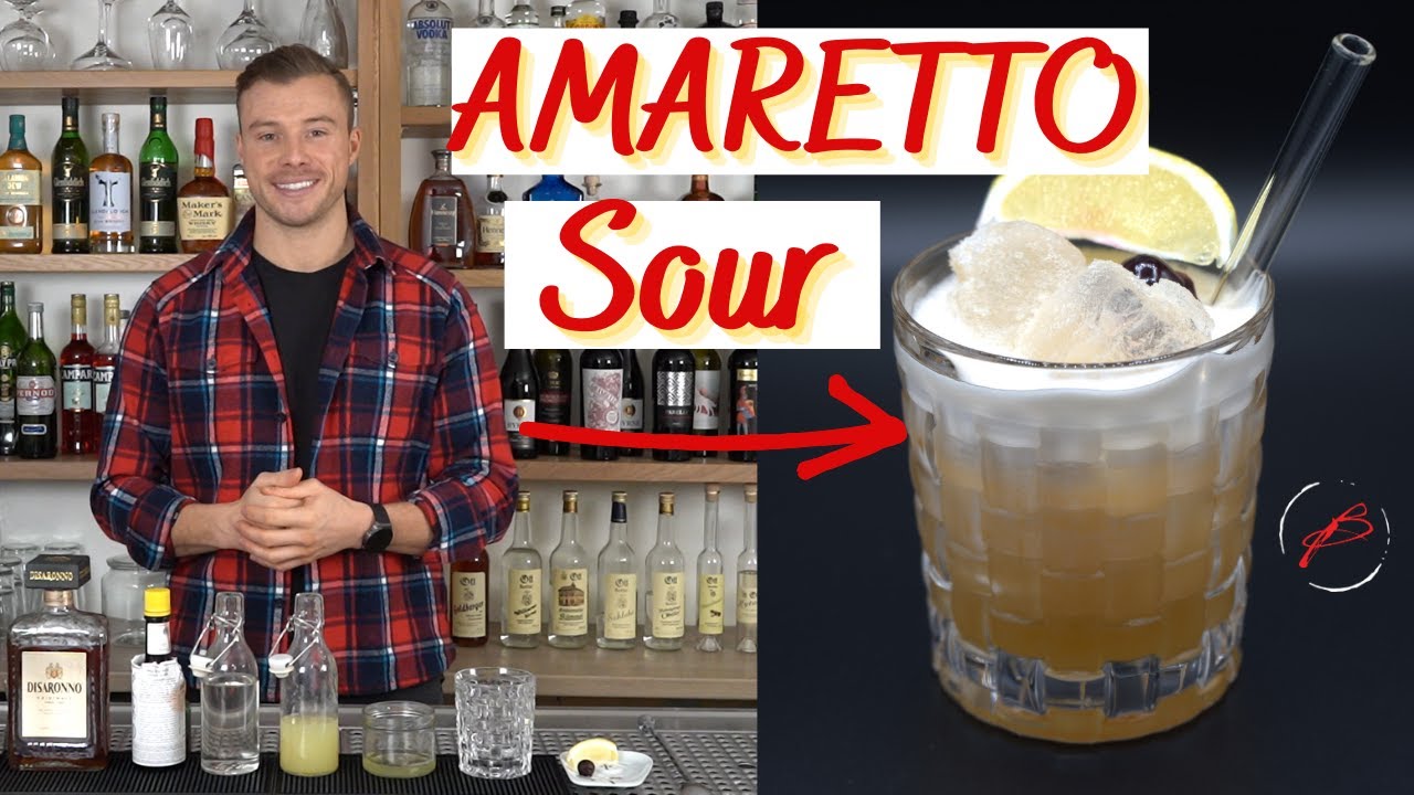 Bestes Amaretto Sour Cocktail Rezept!? Deutsch 21