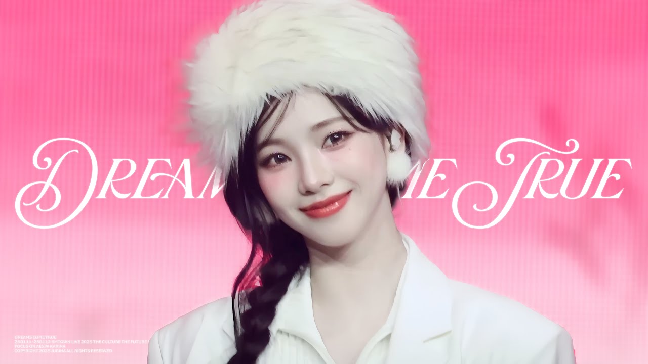 [4K] 250111-250112 aespa KARINA 에스파 카리나 SMTOWN LIVE 2025 - 'Dreams Come True' 직캠 FANCAM