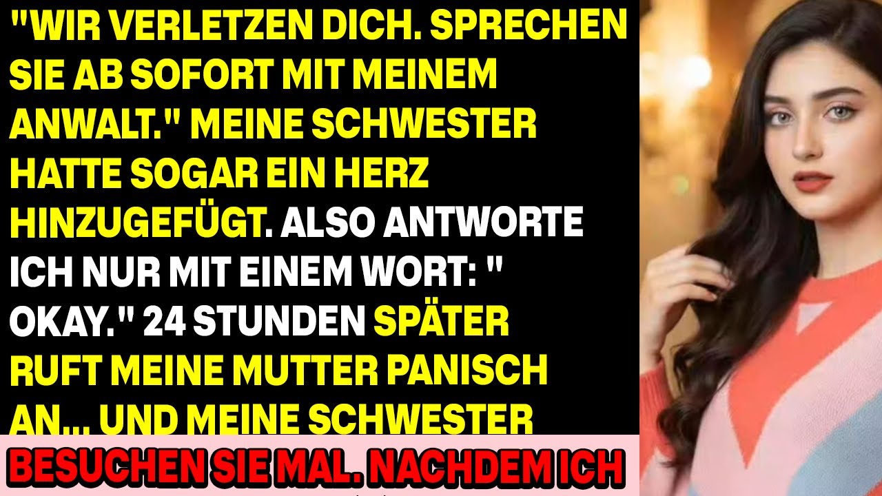 Meine Eltern texteten: „Wir enterben dich“ – meine Schwester lachte, doch 24 Stunden später…