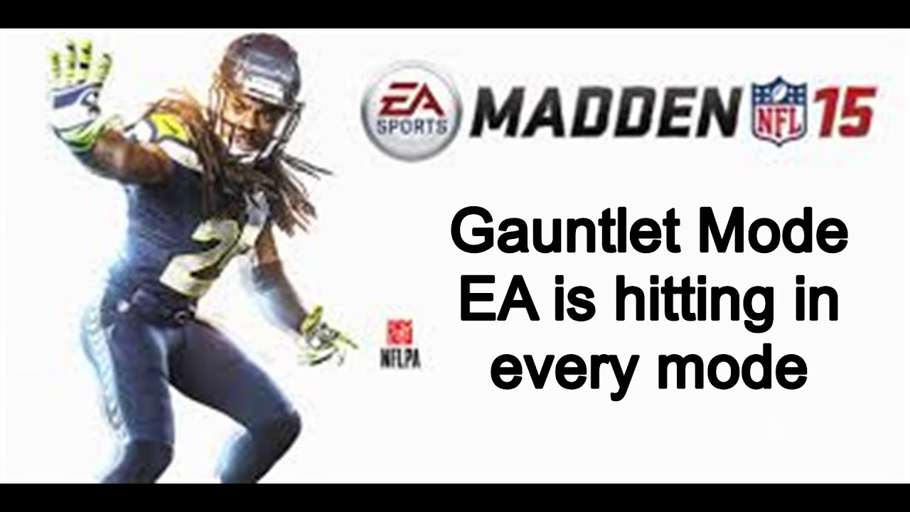 Madden 15 gauntlet mode- EA hits you in all game modes