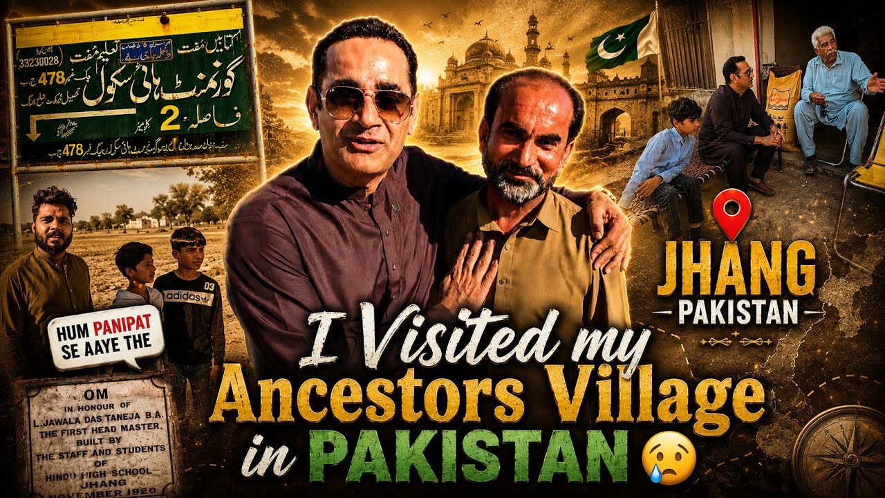 I Returned to My Ancestors' Village in Pakistan After 79 Years .
