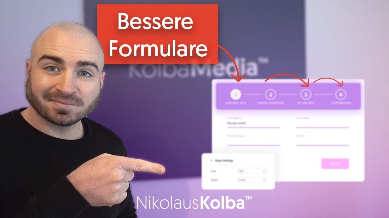 Bessere Formulare bauen (Multistep) - Elementor Pro Anleitung