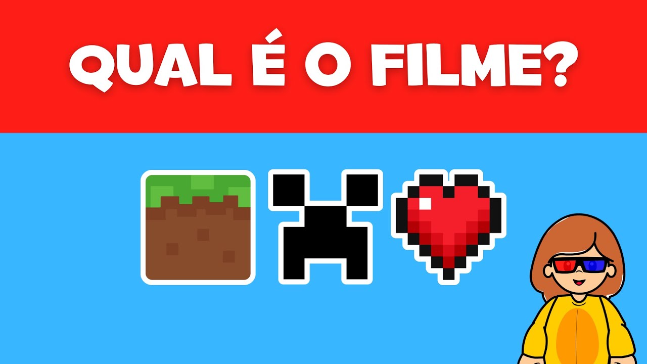 Adivinhe qual é o FILME pelos EMOJIS 🎥🍿 - Teste de conhecimento - Filmes infantis