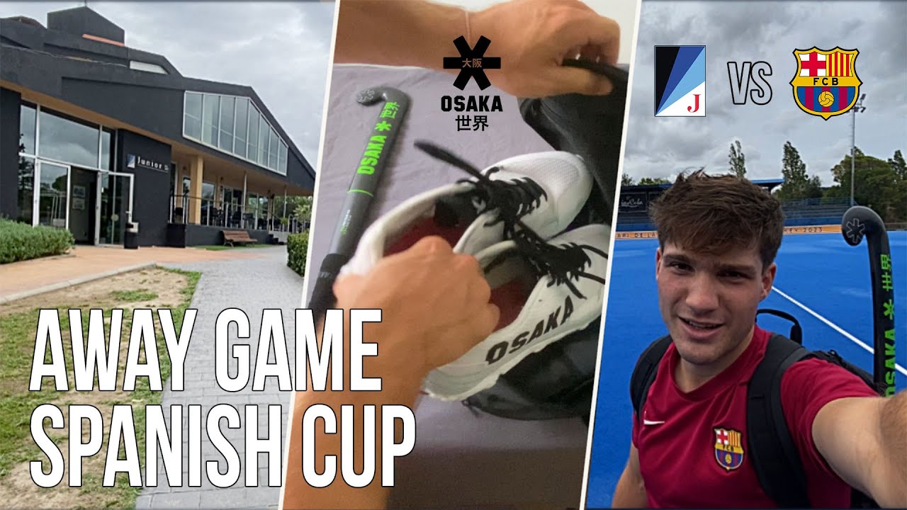 GAMEDAY WITH FCBARCELONA FIELD HOCKEY TEAM | JOANGOALIE