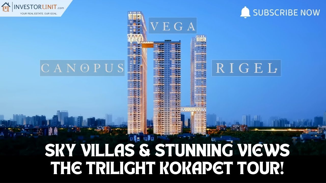 The Trilight at Kokapet -  A Masterpiece
