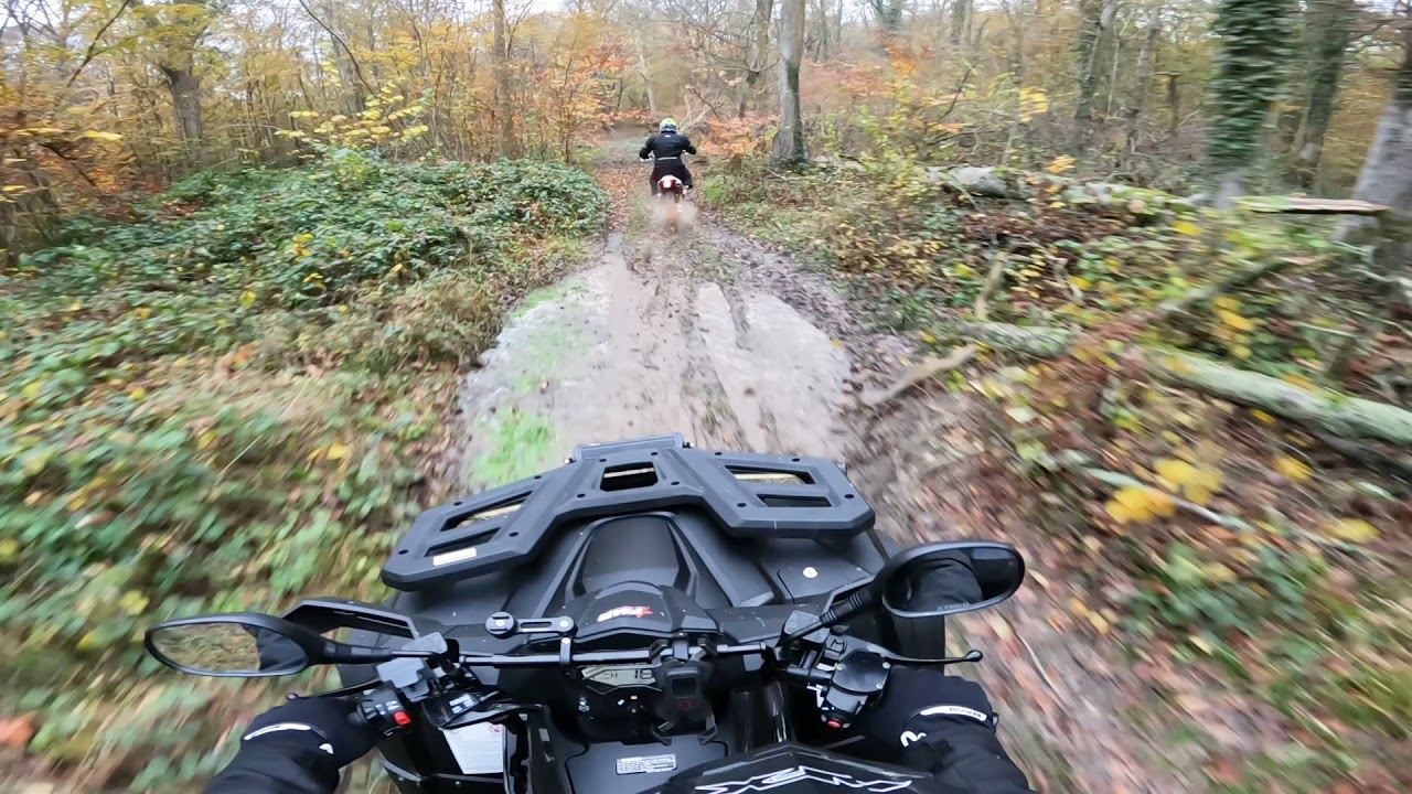 KYMCO MXU 700I ABS : Première sortie après rodage