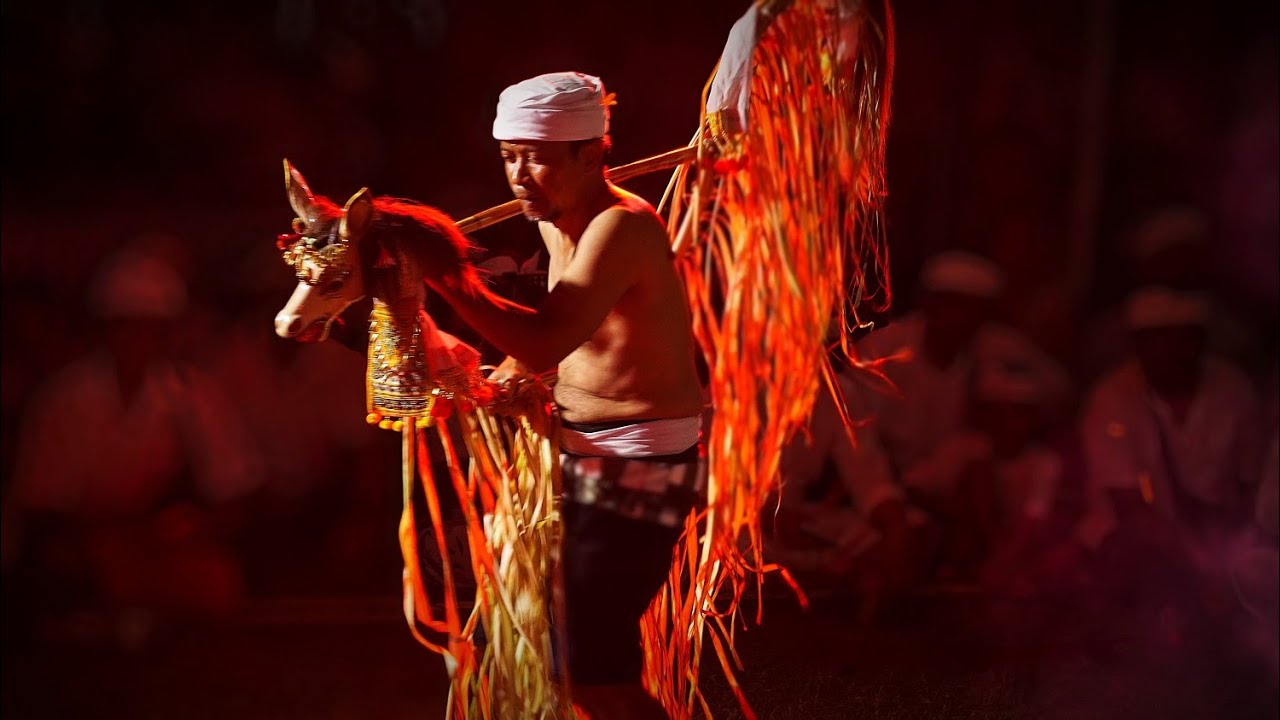 Sanghyang Jaran Sangyang Dedari Pura Dalem Kedewatan Sanur Mesolah