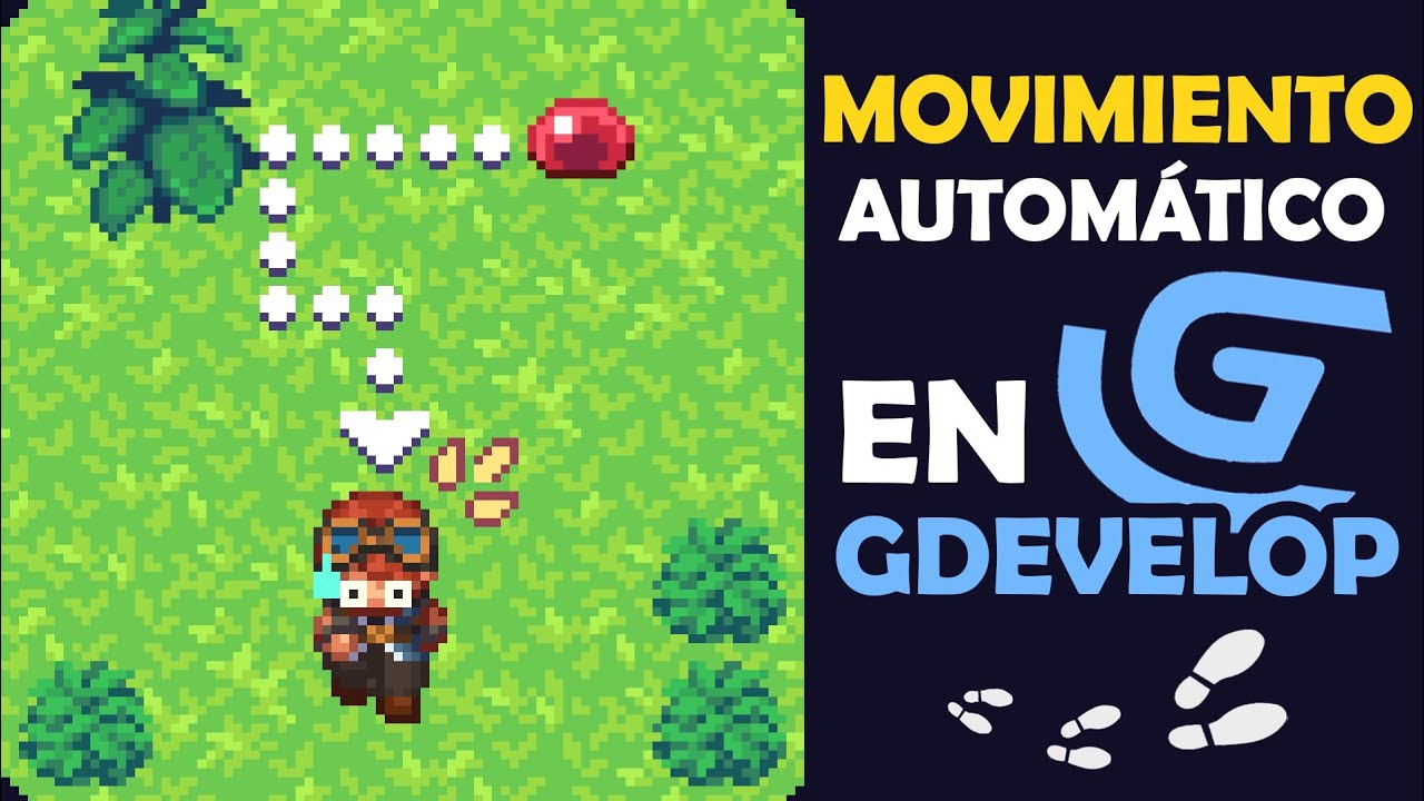 Movimiento Automático RPG 🧠: Enemigos y NPCs estilo Stardew Valley en Gdevelop 🐔