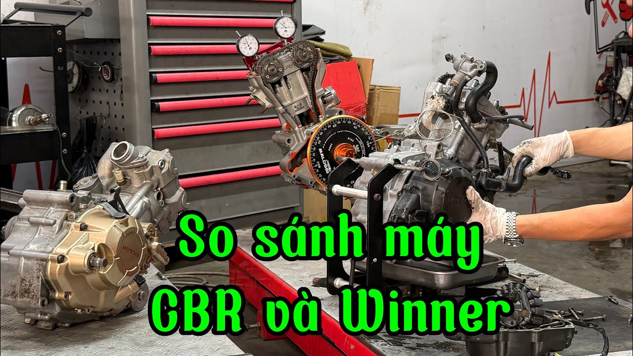 Video 1057: So Sánh Máy CBR Và Honda Winner Cho Các Bạn Chưa Va Chạm | Motorcycles TV