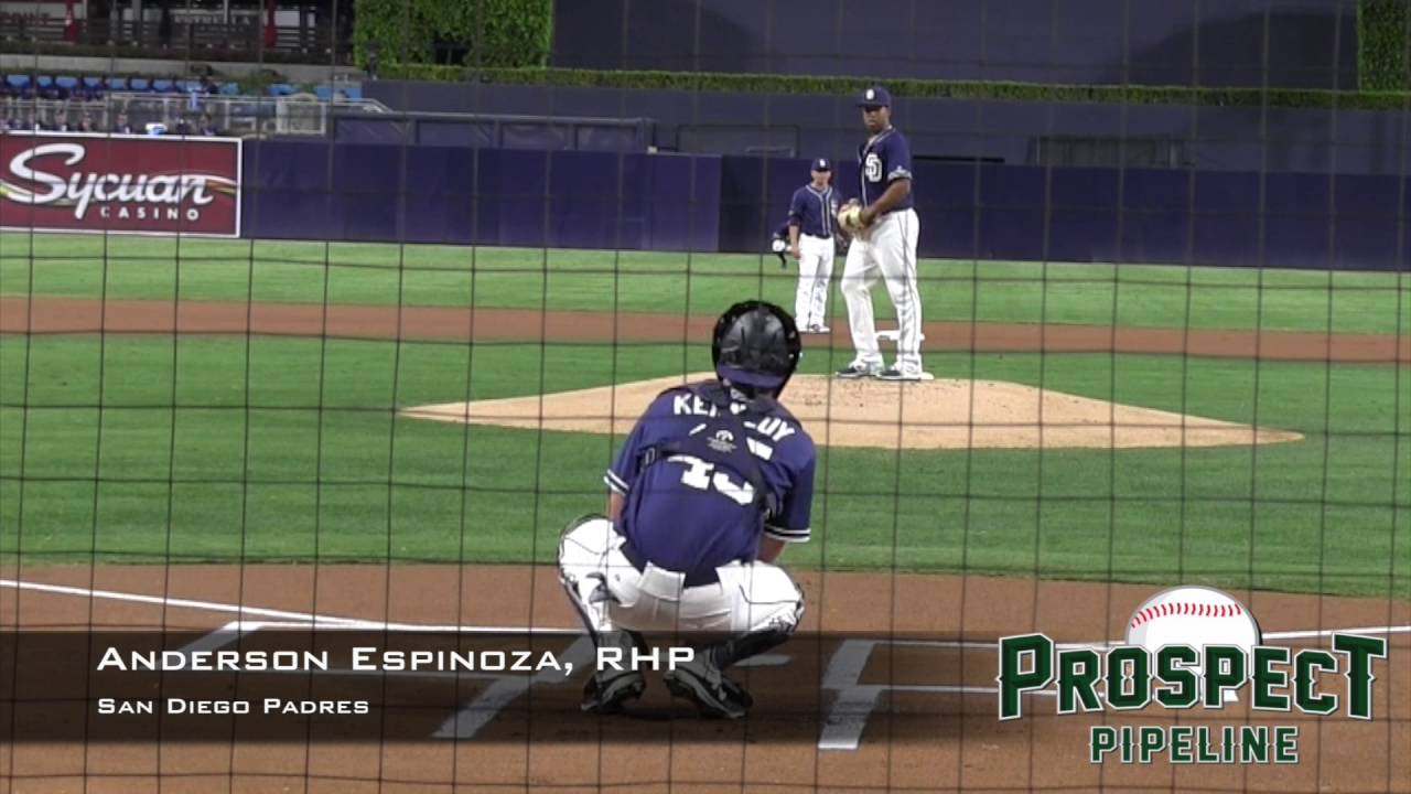 Anderson Espinoza Prospect Video, RHP, San Diego Padres