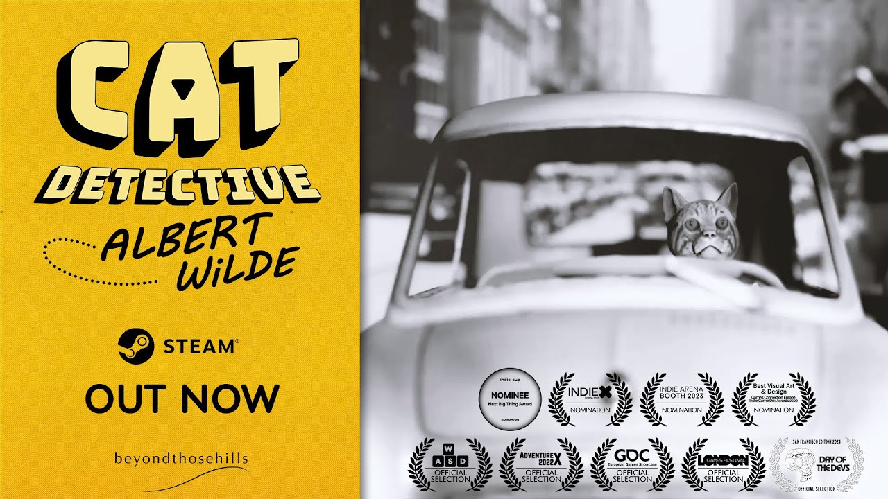 Cat Detective Albert Wilde- Official Launch Trailer