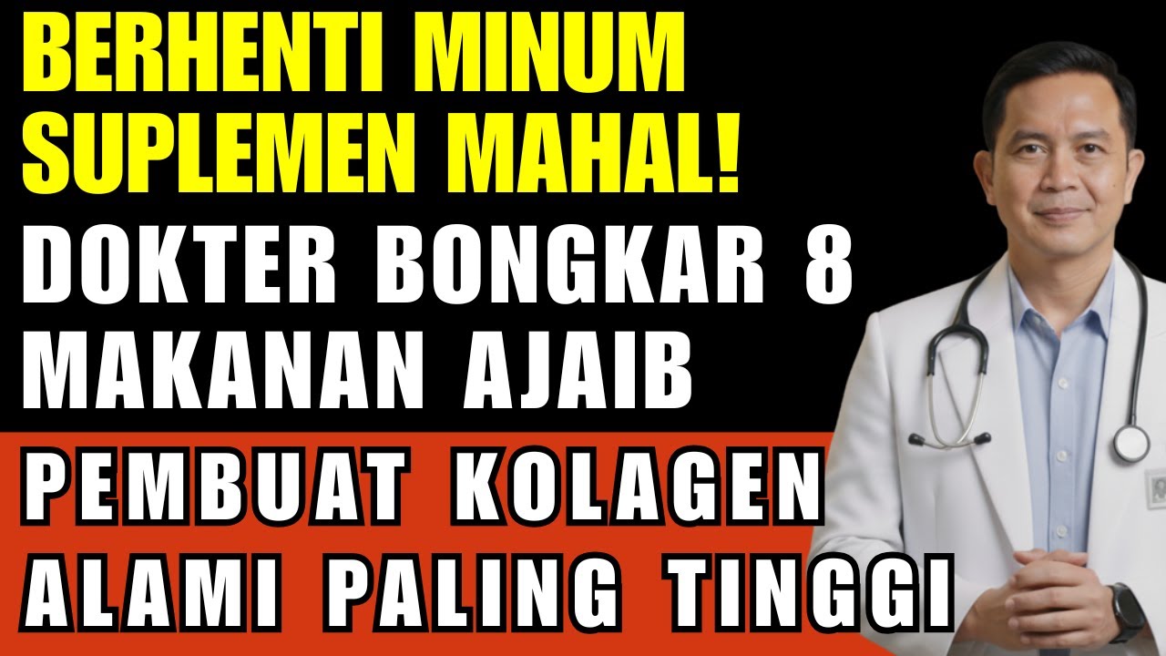 Berhenti Minum Suplemen Mahal! Dokter Bongkar 8 Makanan Ajaib Pembuat Kolagen Alami