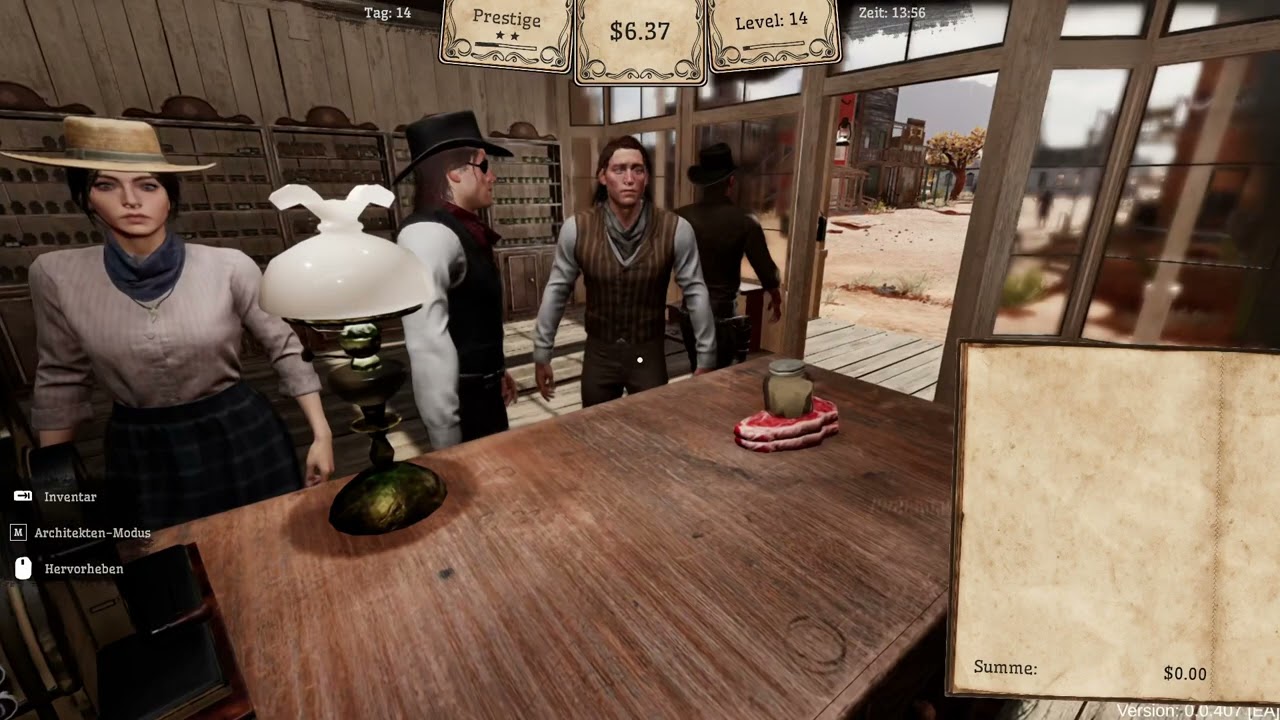 Wild West Supermaket #010 -    Mitarbeiterkosten sparen