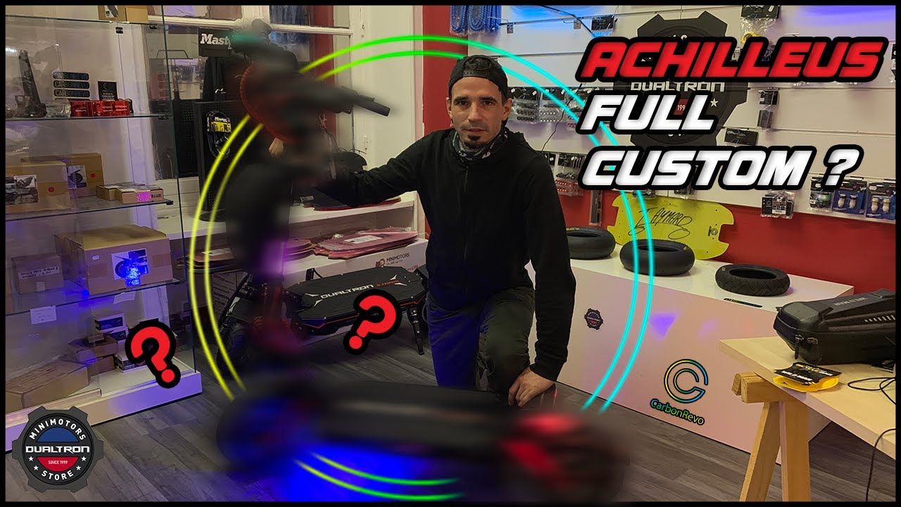 La customisation parfaite ? Dualtron Achilleus - remise 5% code dualtronrider