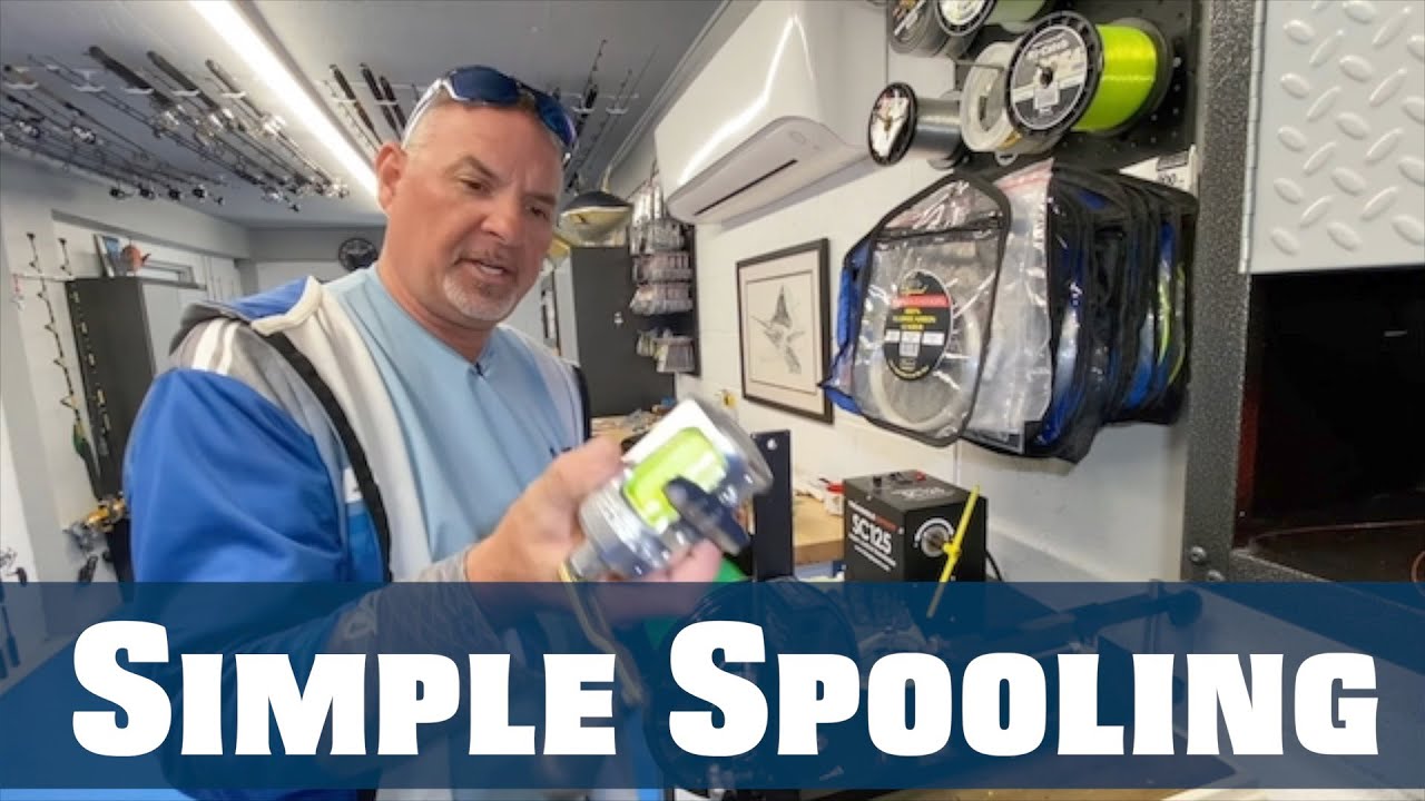Simple Spooling - Florida Sport Fishing TV - Loading a Talica In 60 Seconds.