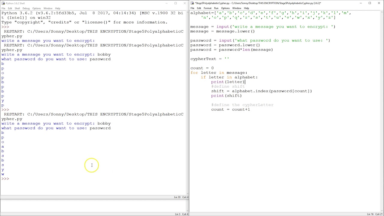 Polyalphabetic Cipher