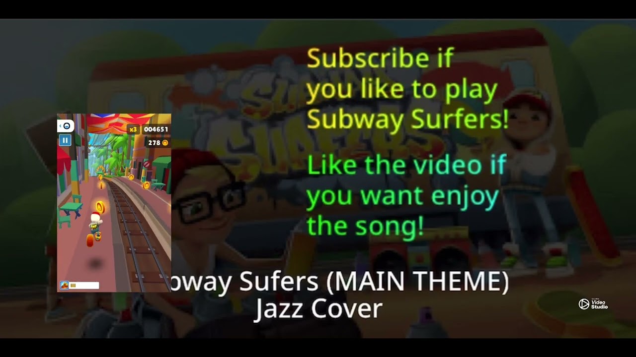 Subway Surfers Main Theme (Jazz Cover)