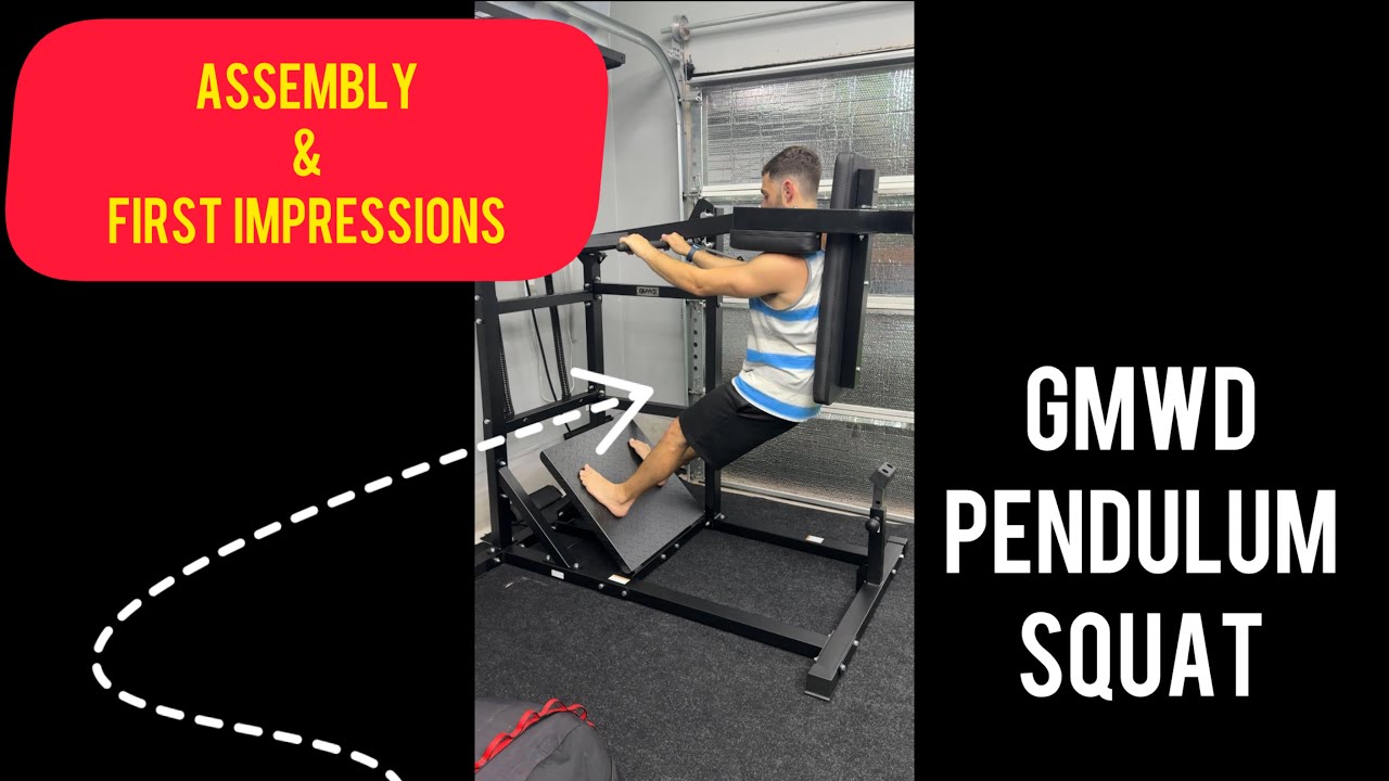 GMWD Pendulum Squat Assembly and First Impressions