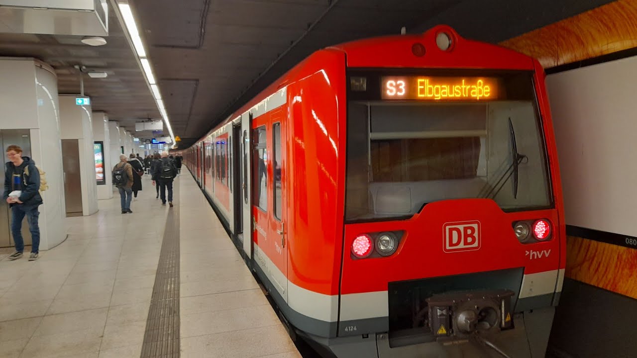 Mitfahrt in der S3 von Jungfernstieg bis Altona in der BR 474 PLUS