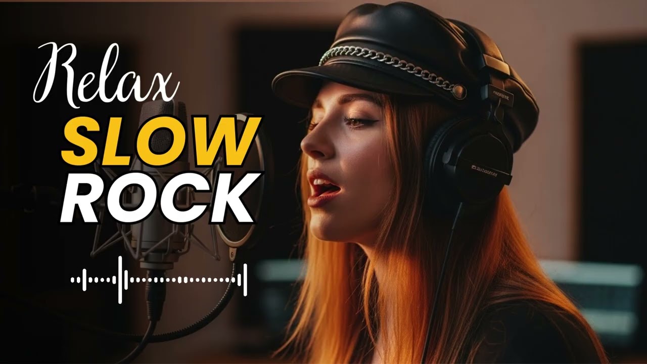 [RELAX Slow Rock Music 🎧] Gentle Guitar Reflections | Slow Rock for Quiet Evenings