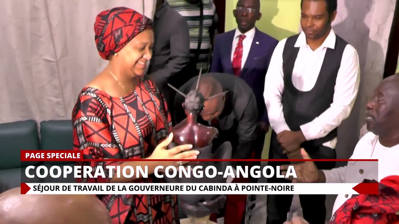 COOPERATION CONGO-ANGOLA : SEJOUR DE TRAVAIL DE LA GOUVERNEURE DU CABINDA A POINTE-NOIRE
