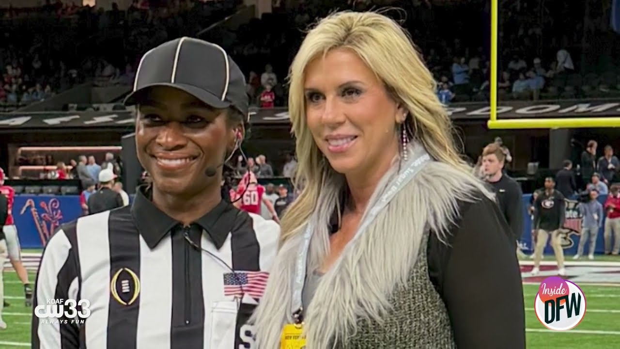 Oak Cliff native becomes first woman to officiate college football quarterfinal at Sugar Bowl