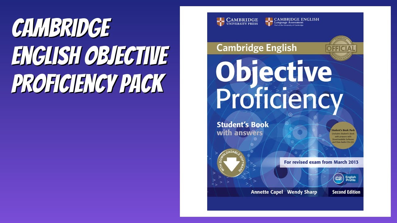 RECENSIONE (2026) : Cambridge English Objective Proficiency Pack. DETTAGLI