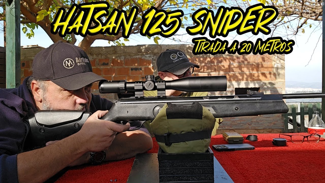 ¡POTENCIA BRUTA! 💥 Test de precisión a 20 M con la HATSAN 125 SNIPER: ¿Se puede domar a la bestia?