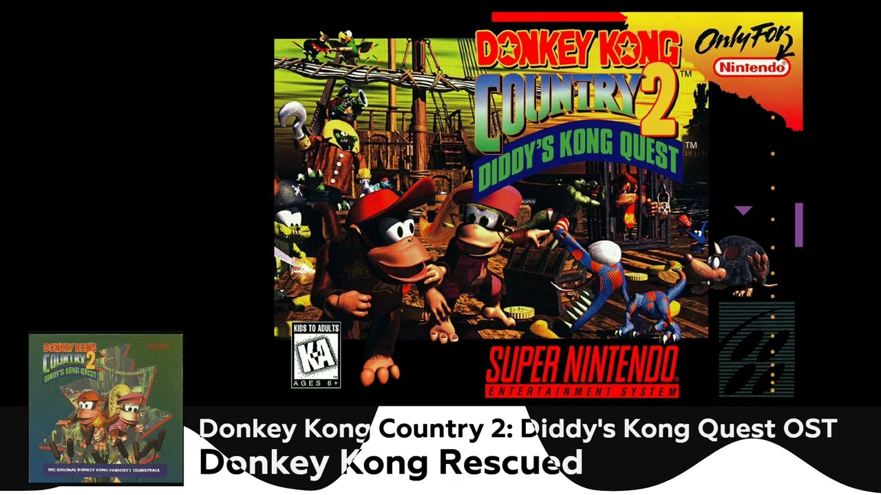 Donkey Kong Country 2 OST - Donkey Kong Rescued