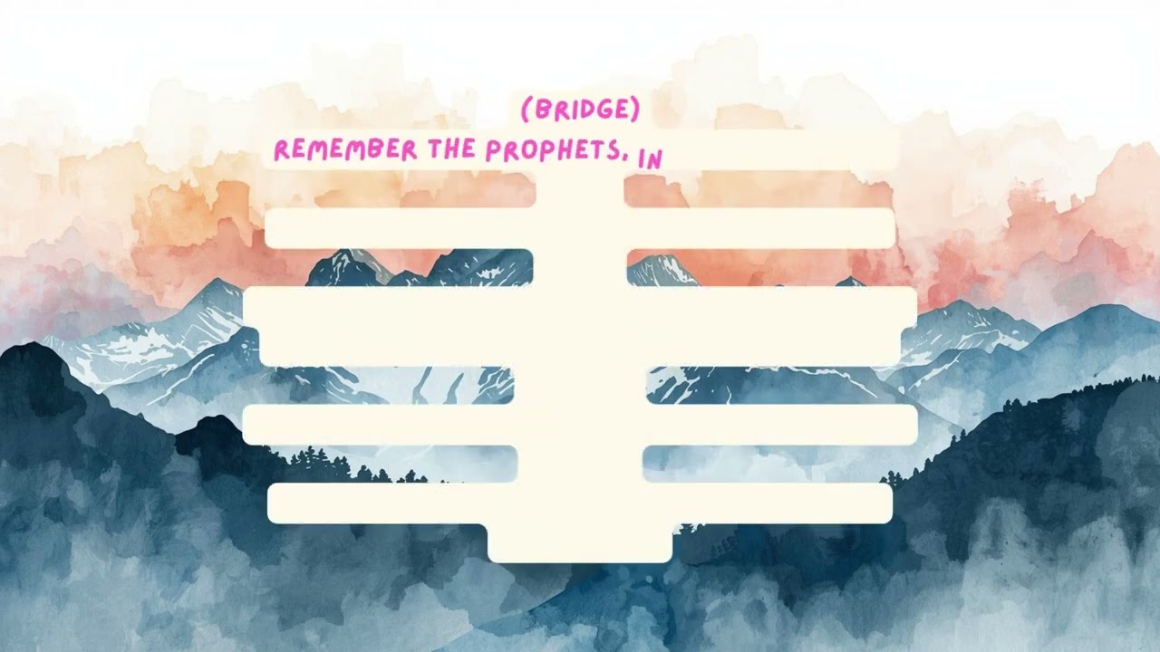 The Mountain of Sabr (ENGLISH) - Beautiful Islamic Nasheed | Official Lyric Video